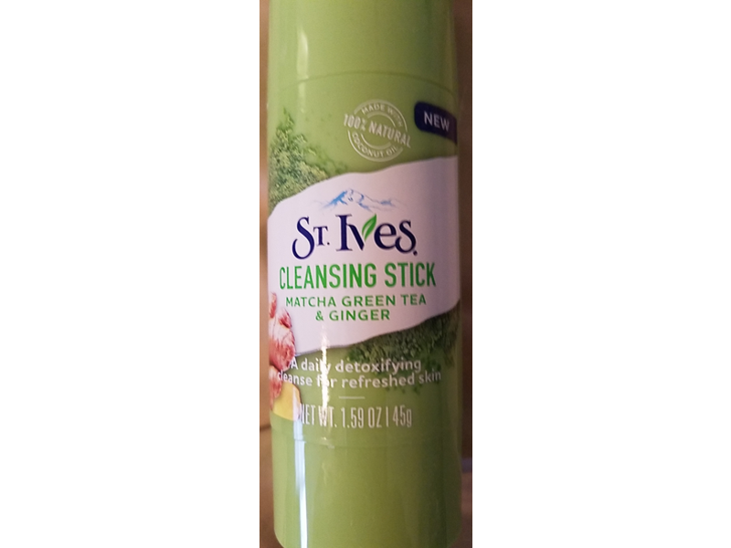 St. Ives Matcha Green Tea & Ginger Cleansing Stick, 1.59 oz