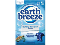 Earth Breeze Laundry Detergent Sheets, 60 loads, 30 Count - thumbnail 1