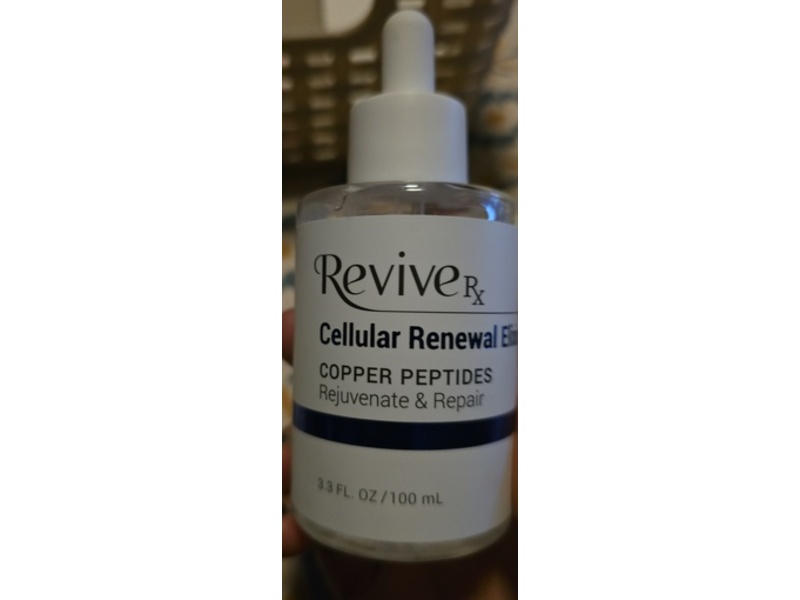 Revive Cellular Renewal Elixir, Copper Peptide, 3.3 fl oz/100 mL