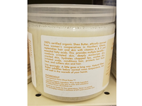 Shea Moisture Ultra-Healing All-Over Hydration Moisture, 100% Raw Shea Butter, 15 fl oz/444 mL - thumbnail 3