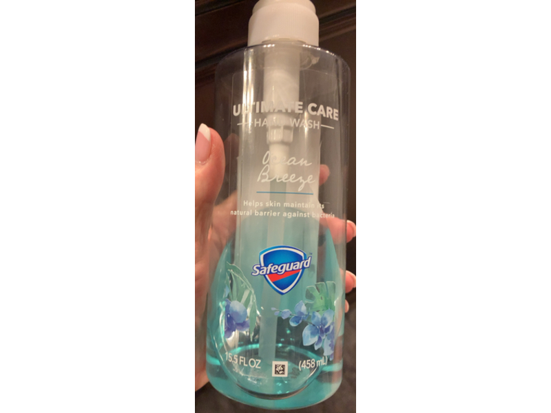 Safeguard Ultimate Care Hand Wash, Ocean Breeze, 15.5 fl oz/458 mL