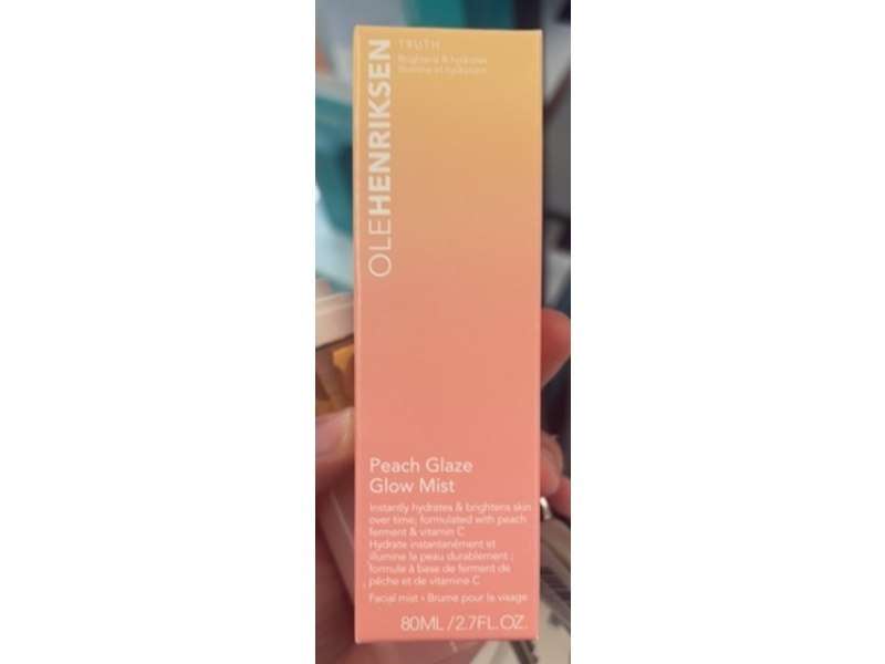 Olehenriksen Facial Mist, Peach Glaze Glow Mist, 2.7 fl oz/80 mL