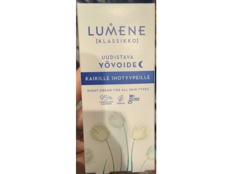 Lumene Night Cream, 1.7 fl oz/ 50 mL