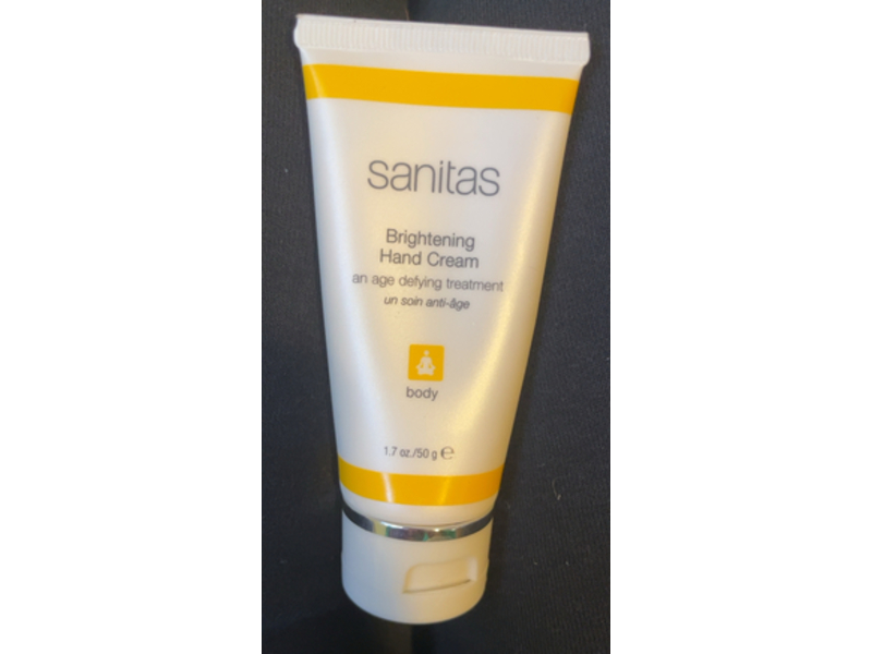 Sanitas Brightening Hand Cream, 1.7 oz/50 g
