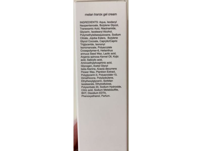 Mesoestetic Melan Tran3x Daily Depigmenting Gel Cream, 1.69 fl oz/50 ml