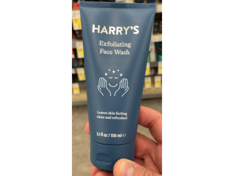 Harry's Exfoliating Face Wash, 5.1 fl oz/150 mL