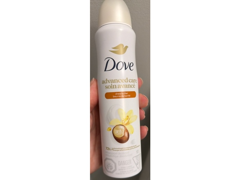 Dove Advanced Care Antiperspirant Deodorant, Shea Butter, 107 g