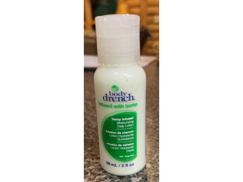 Body Drench Hemp Moisturizing Lotion, 2 fl oz/59 mL