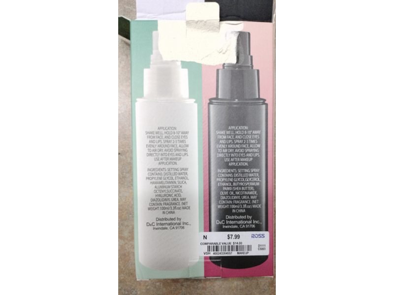 Beauty Evolved Dewy + Matte Makeup Setting Spray Set