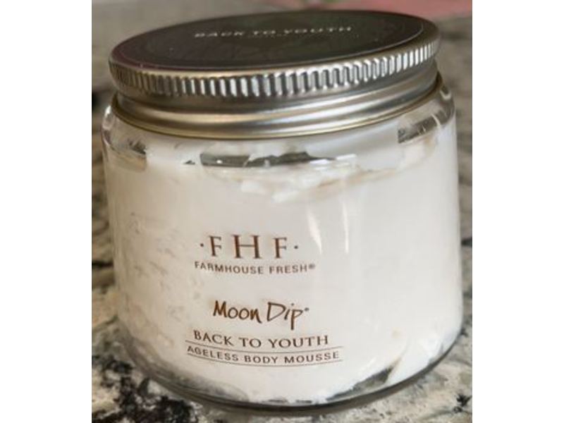 FarmHouse Fresh Back to Youth Ageless Body Mousse, Moon Dip, 8 fl oz/237 mL