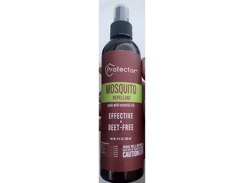 Protector Mosquito Repellent, Effective + Deep- free, 8 fl oz/236 mL