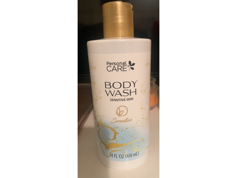 Personal Care Sensitive Skin Body Wash, 14 fl oz/414 mL