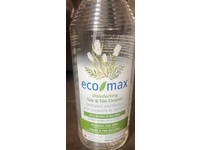 EcoMax Disinfecting Tub & Tile Cleaner, Natural Tea Tree, 27.1 fl oz/800 mL - thumbnail 2
