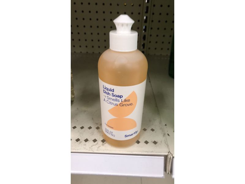 Smartly Citrus Scented Liquid Dish Soap, 10 oz