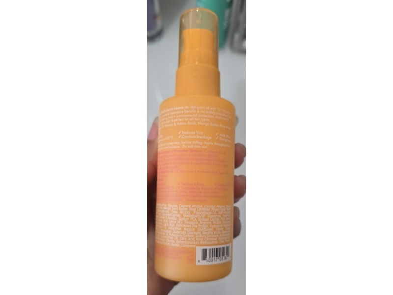 Rizos Curls Heat Protection Multivitamin Leave-In Spray, 2.5 fl oz/75 mL