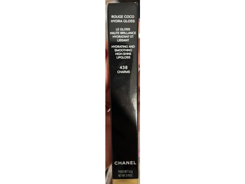 Chanel Hydrating And Smoothing High-Shine Lip Gloss, 438 Charms, 0.19 oz/5.5 g