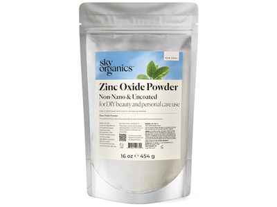 Sky Organics Zinc Oxide Powder, 16 oz/454 g