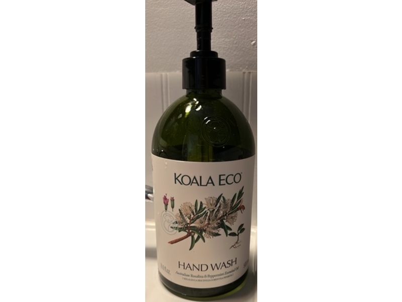 Koala Eco Hand Wash, Australian Rosalina & Peppermint Oil, 16.9 fl oz/500 mL