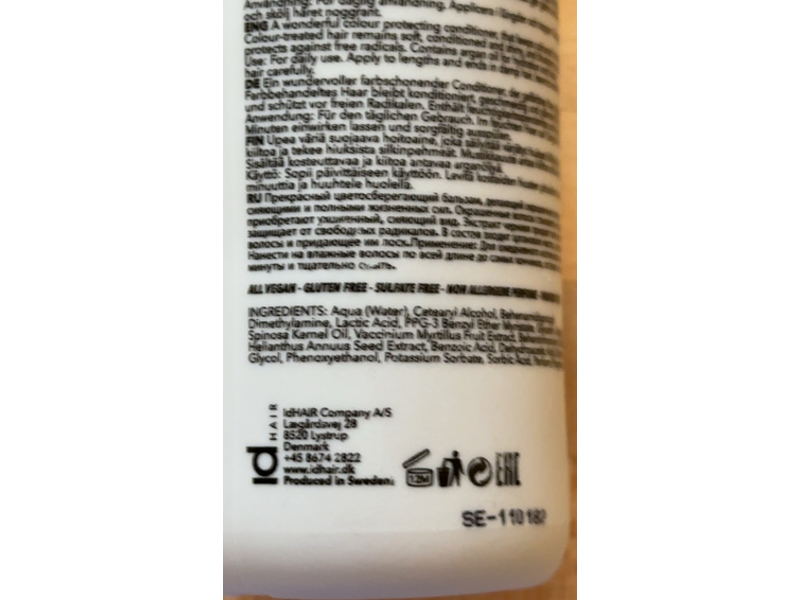 Id Hair Elements Xclusive Colour Conditioner,3.38 fl oz/100 mL