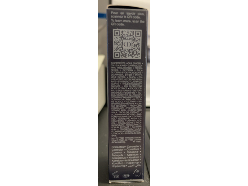 Dior Forever Skin Correct Creamy Concealer, 2 Warm, 0.37 fl oz/11 mL