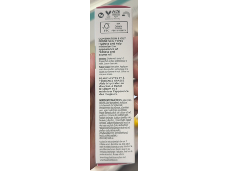 Pacifica Kale Yeah! Redness Rehab Serum, 1 fl oz/29 mL