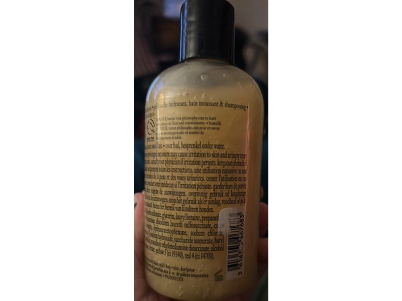 Philosophy Hydrating Shower Gel, Vanilla Birthday Cake, 8 fl oz/240 mL