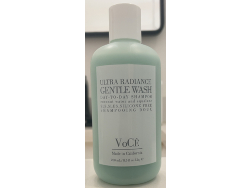 Voce Haircare Ultra Radiance Gentle Wash Day-To-Day Shampoo, 8.5 fl oz/250 mL