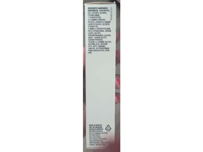 Wella ColorCharm Demi-Permanent Hair Color, 5RR Medium Red, 2 oz/57 g