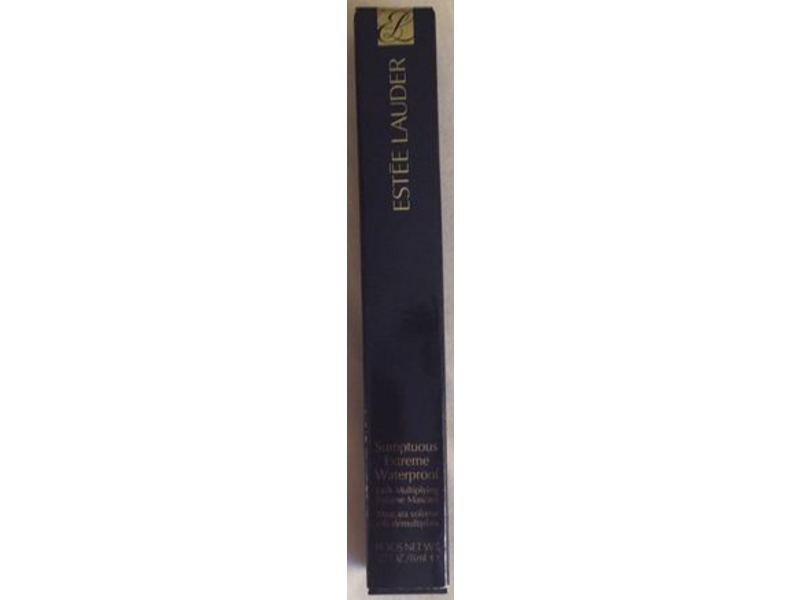Estee Lauder Sumptuous Extreme Waterproof Lash Multiplying Volume Mascara, Extreme Black, 0.27 oz/8 mL
