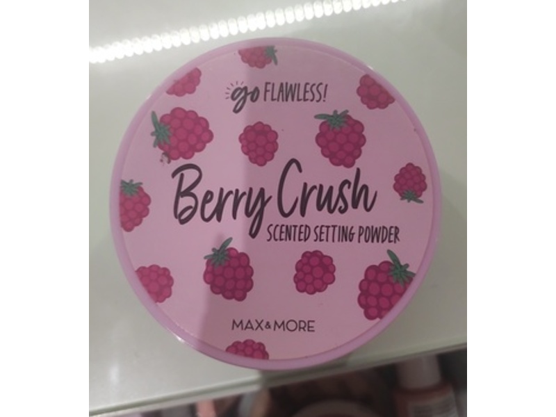 Max & More Scented Setting Powder, Berry Crush, 22 g