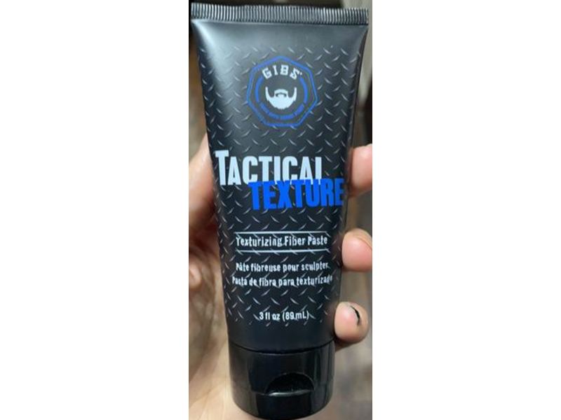 GIBS Grooming Tactical Texture Texturizing Fiber Paste, 3 fl oz/89 mL