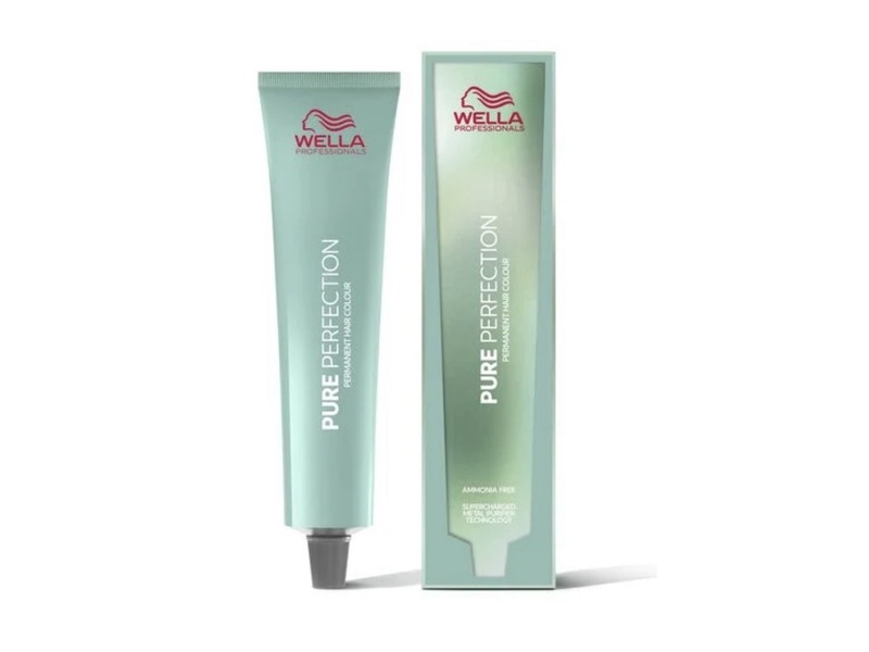 Wella Professionals Pure Perfection Permanent Hair Color, 8/0 Light Blonde Natural, 2 oz