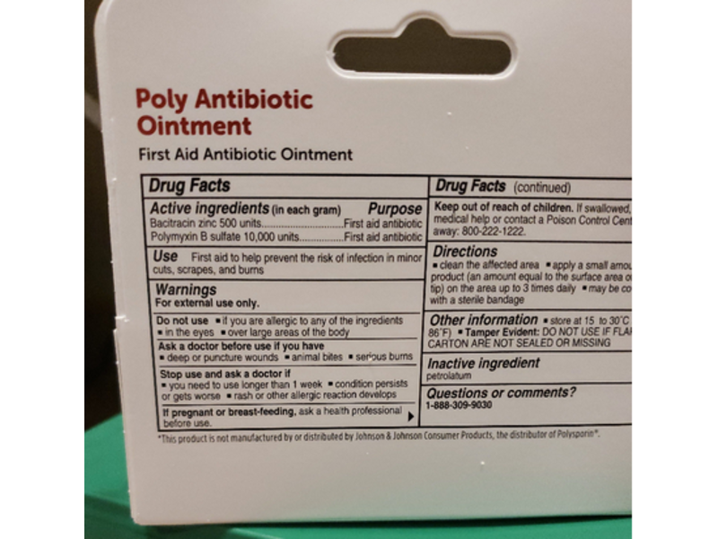 Dg Health Poly Antibiotic Ointment, 0.5 oz/14 g