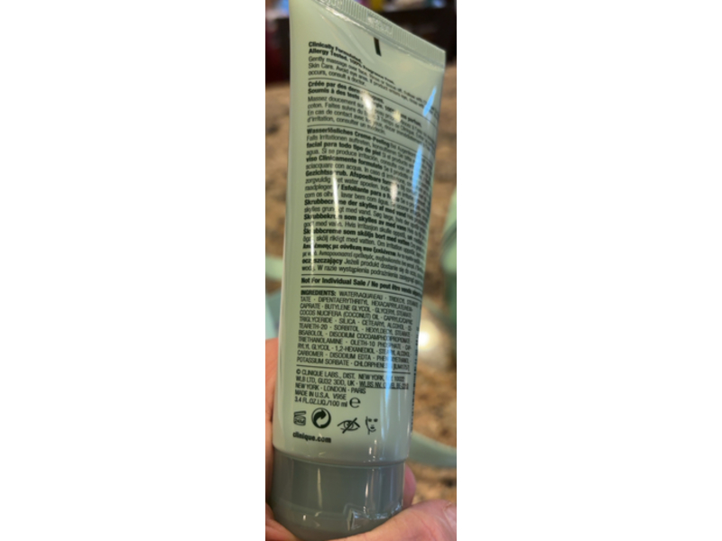 Clinique 7 Day Scrub Cream, Rinse Off Formula, 3.4 fl oz/100 mL