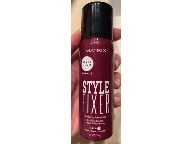 Matrix Style Link Style Fixer Finishing Hairspray, Hold 5, 2.1 oz/60 g