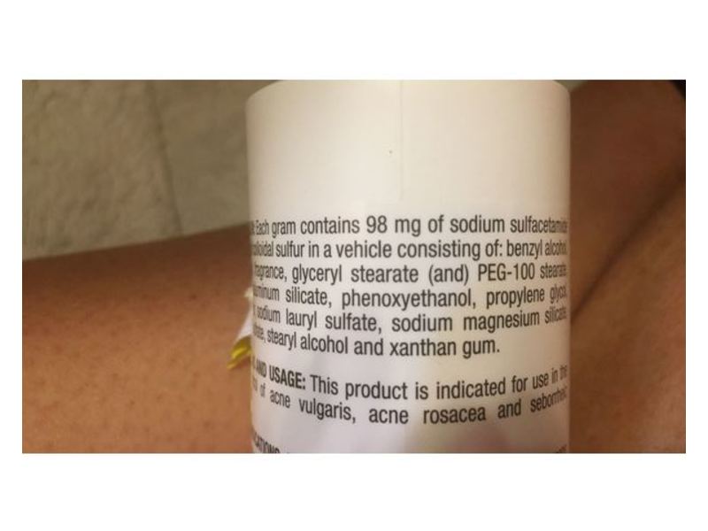 Plexion (sodium sulfacetamide USP 9.8% and sulfur USP 4.8%) Topical Cleanser, 10 oz/285 g, Mission Pharmacal Company (RX)