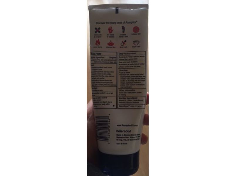 Aquaphor Baby Advanced Therapy Healing Ointment, 7 oz/198 g