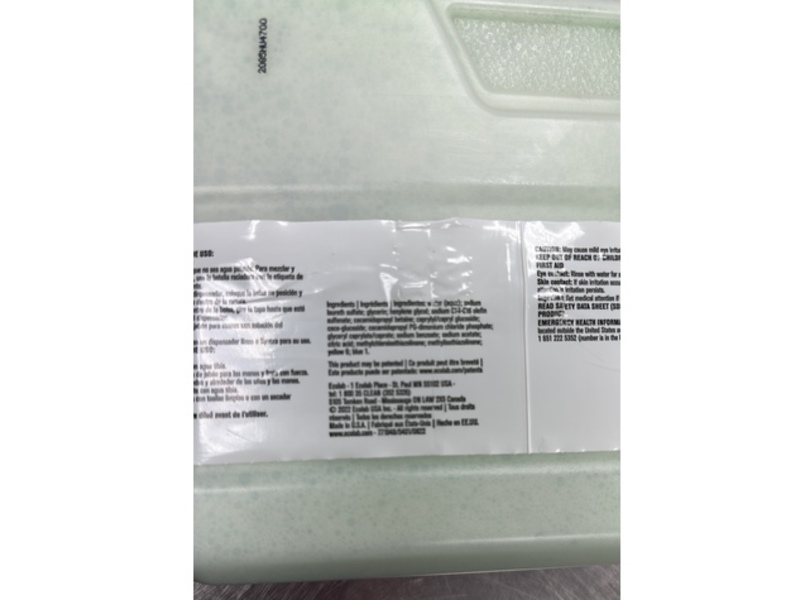 Ecolab Concentrated Mild Foam Hand Soap, 44 fl oz/1.3 L