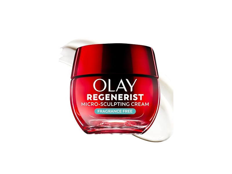 Olay Regenerist Micro-Sculpting Cream, Fragrance-Free, 2.6 oz/75 g