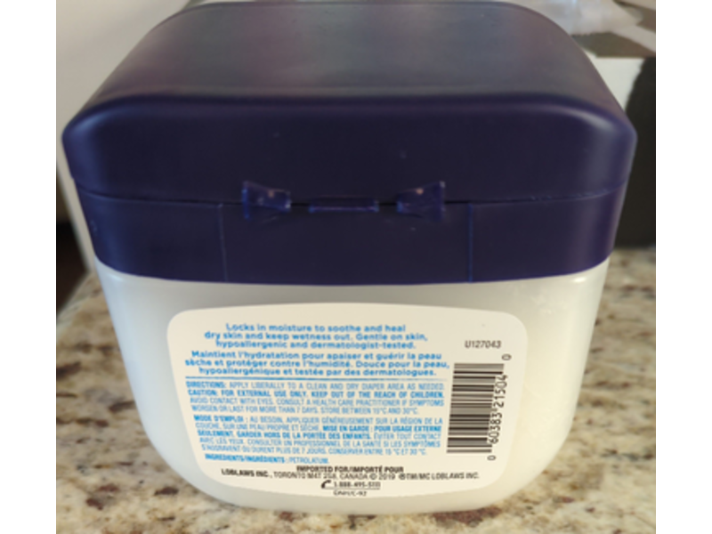 President's Choice White Petroleum Jelly, 375 g