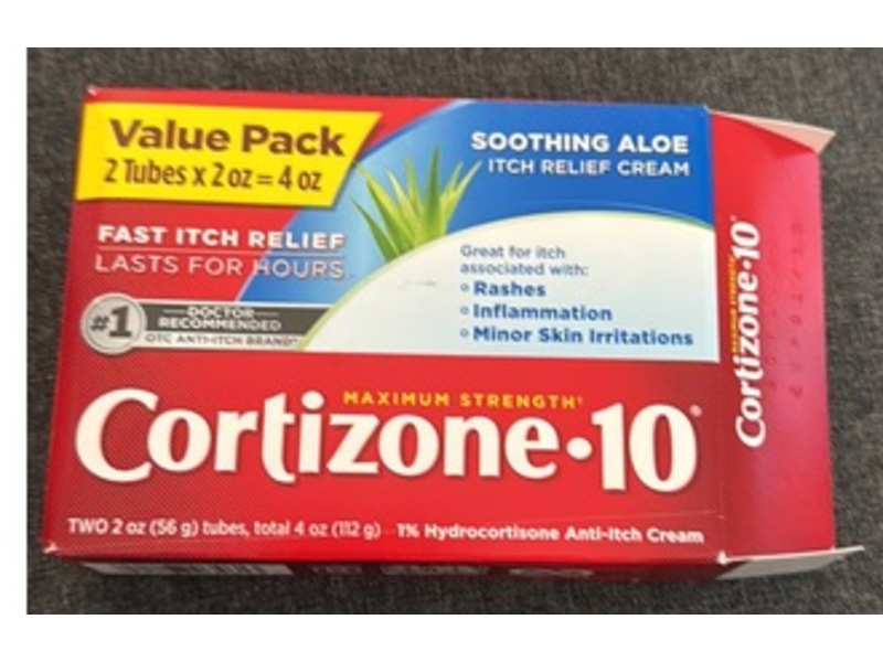 Cortizone-10 Itch Relief Cream, Soothing Aloe, 2 oz/56 g
