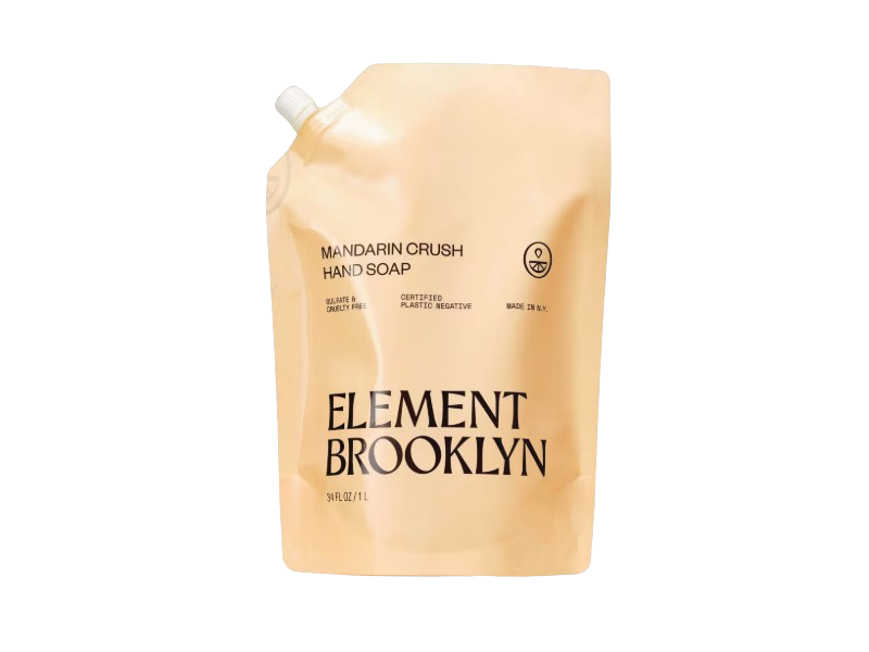 Element Brooklyn Hand Soap, Mandarin Crush, 34 fl oz/1 L