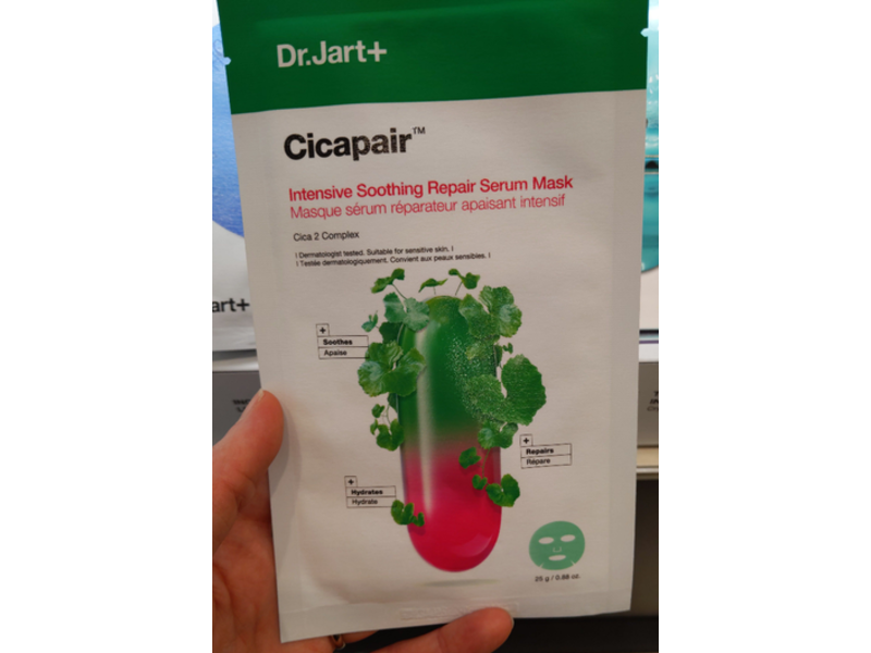 Dr. Jart+ Intensive Soothing Repair Serum Mask, Cicapair, 0.88 oz/25 g