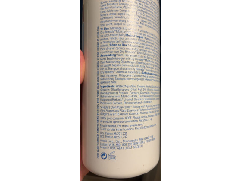 Aveda Dry Remedy Moisturizing Conditioner, 33.8 fl oz/1 L