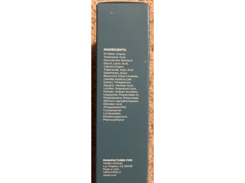 Vi Derm Dark Spot Lifting Serum, Tranexamic Acid, 1.7 fl oz/50 mL