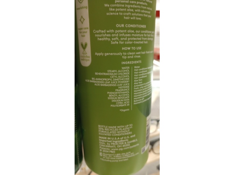 Super Nature Gentle Moisture Shampoo & Conditioner Duo, Potent Aloe, 30 fl oz/888 mL