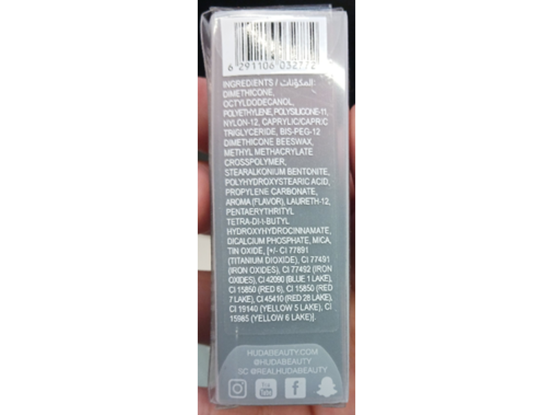 Huda Beauty Power Bullet Matte Lipstick, Ladies Night, 0.1 oz/3 g