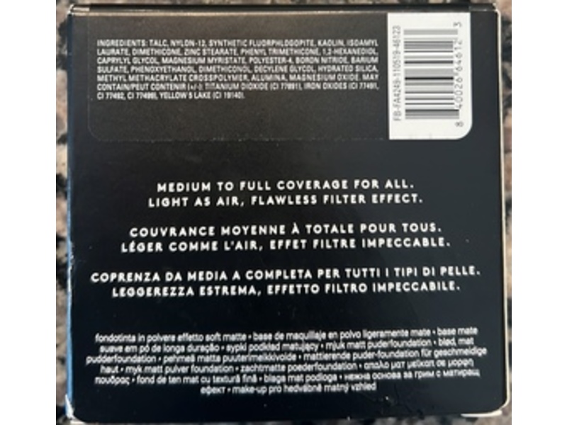 Fenty Beauty Pro Filt'r Soft Matte Powder Foundation, 445, 0.32 oz/9.1 g