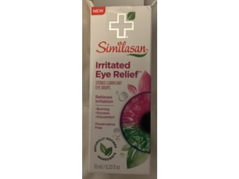 Similasan Irritated Eye Relief Drops, 0.33 fl oz/10 mL