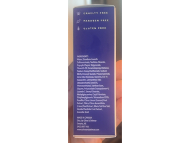 LovelySkin Luxe Gentle Cream Cleanser, 1.0 oz/30 mL